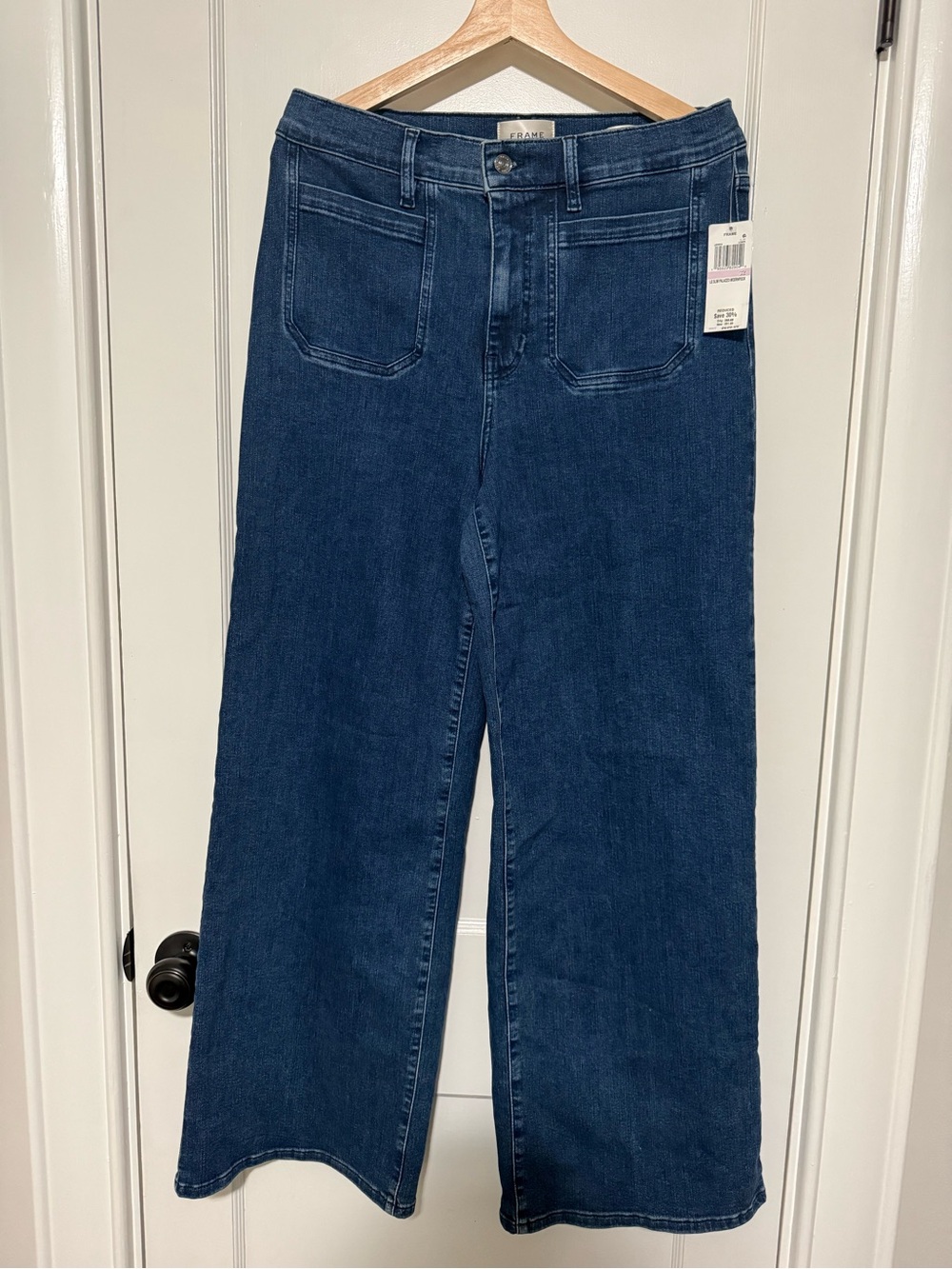 FRAME Le Slim Palazzo Jeans